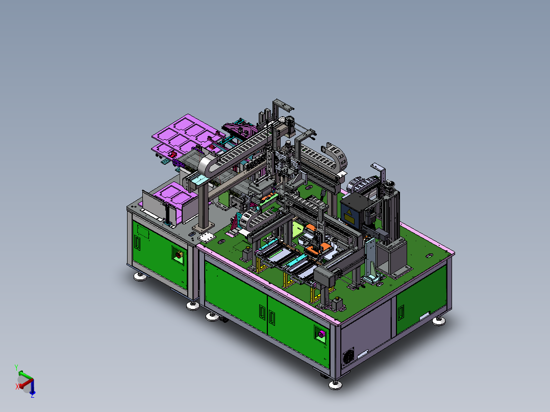 软包电芯自动上料&焊接设备sw18