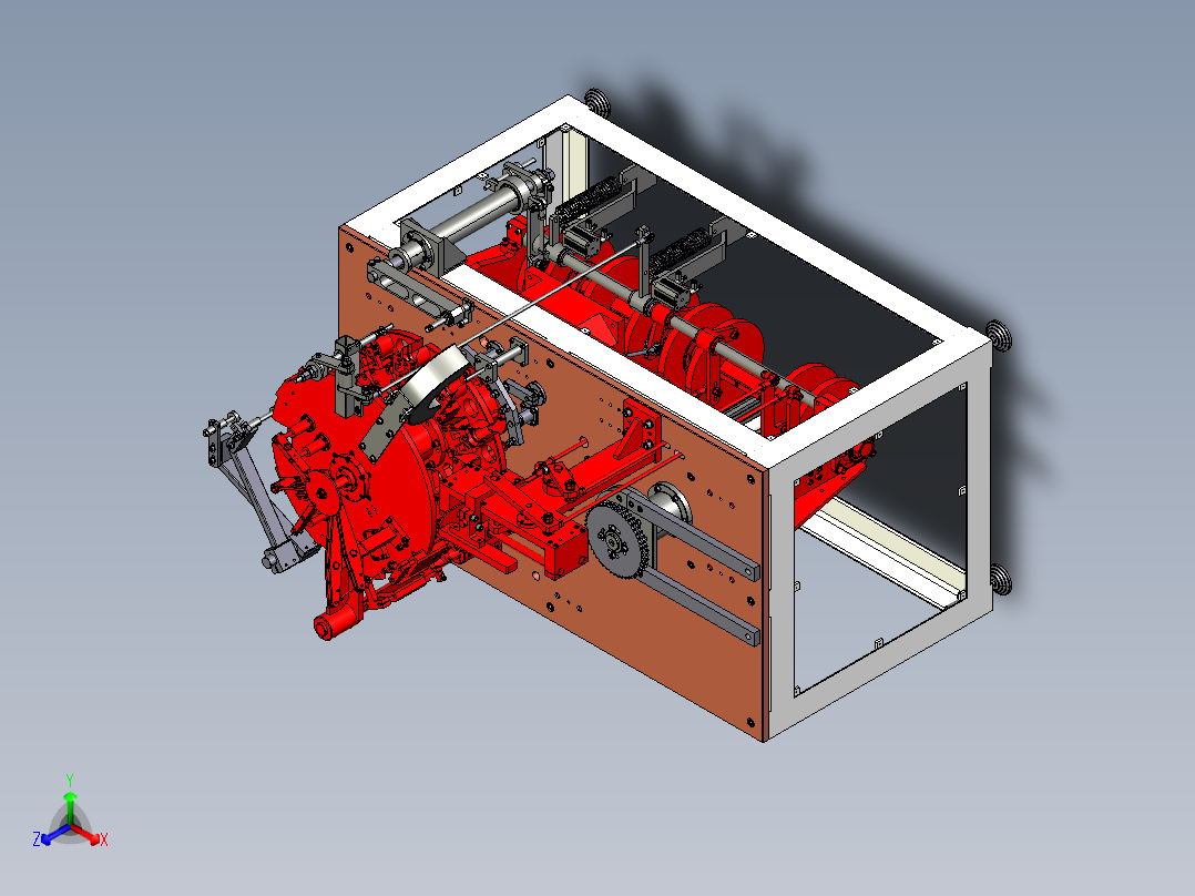 锥套冲模机creo5.0.zip正等轴测图