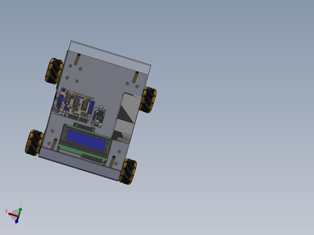 麦克纳姆轮编程小车sw20