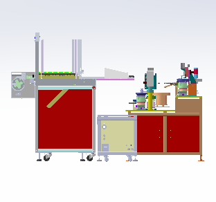 插件自动化组装生产线sw17可编辑