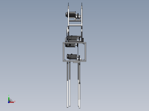 奔马彩灯前视缩略图