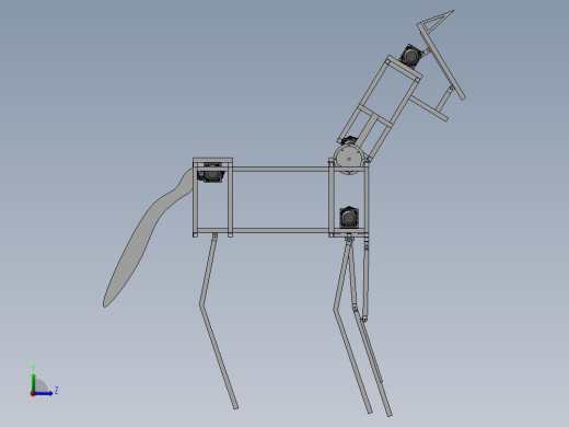 奔马彩灯左视缩略图