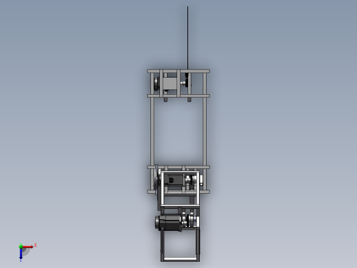 奔马彩灯俯视缩略图