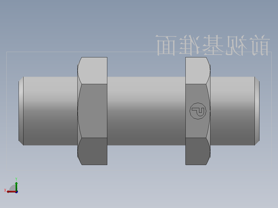 直通隔板接头、6C-14LN后视图