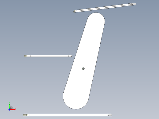 折叠桌前视缩略图