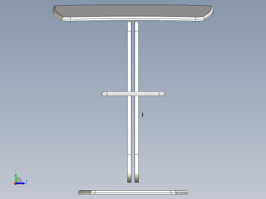 折叠桌左视缩略图