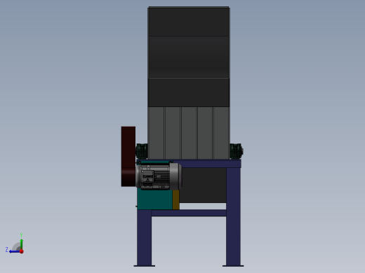破碎机、破碎机13右视缩略图