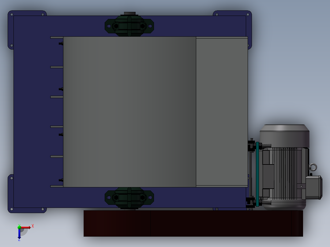 破碎机、破碎机13俯视图