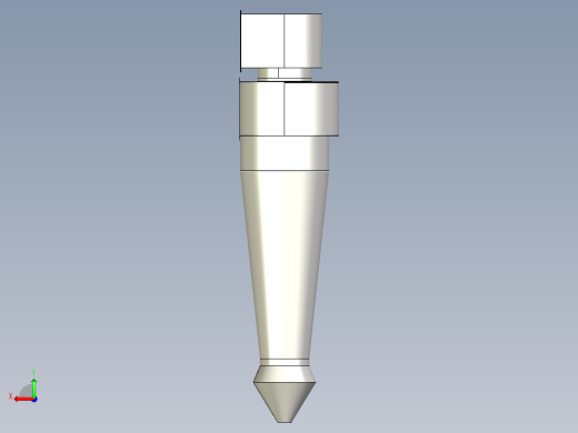 旋风分离器装置cyclone-unit-2831-模型格式为 stp后视缩略图