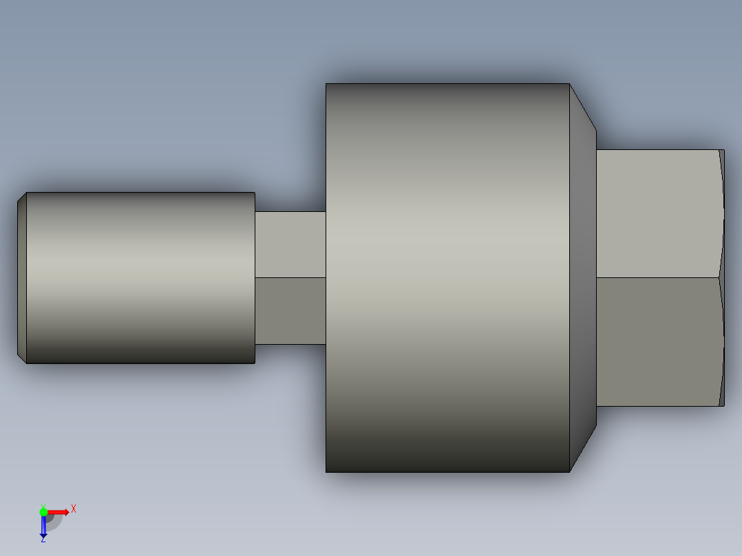 浮动接头JA63-18-150俯视图