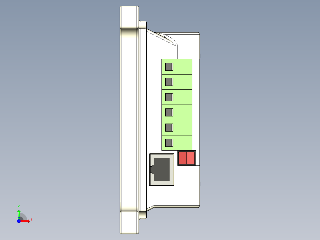 信息采集器（物联网工程）前视图