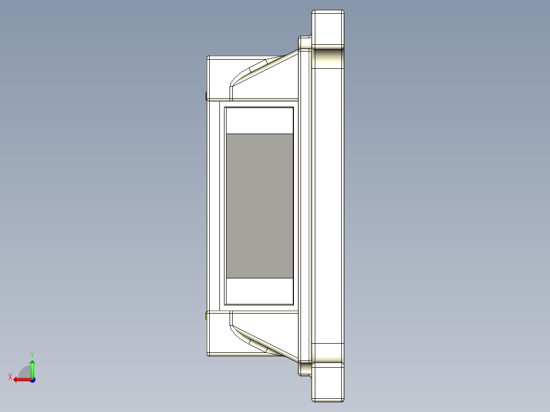 信息采集器（物联网工程）后视图