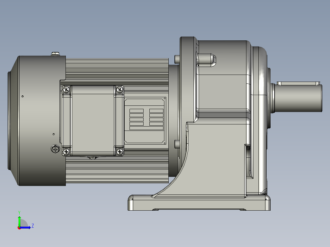 SH13-04A-减速比150左视图