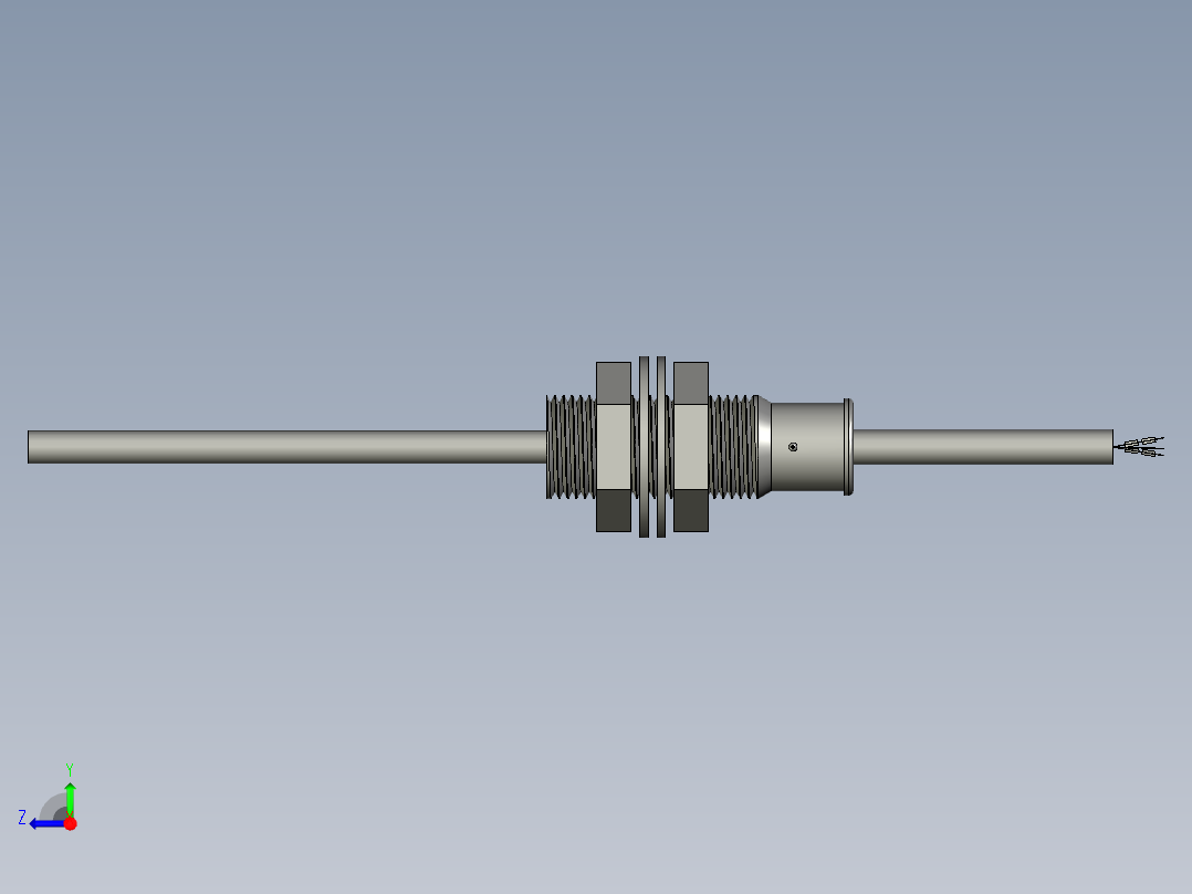 接近开关PR12-2DNPR12-2DN右视图