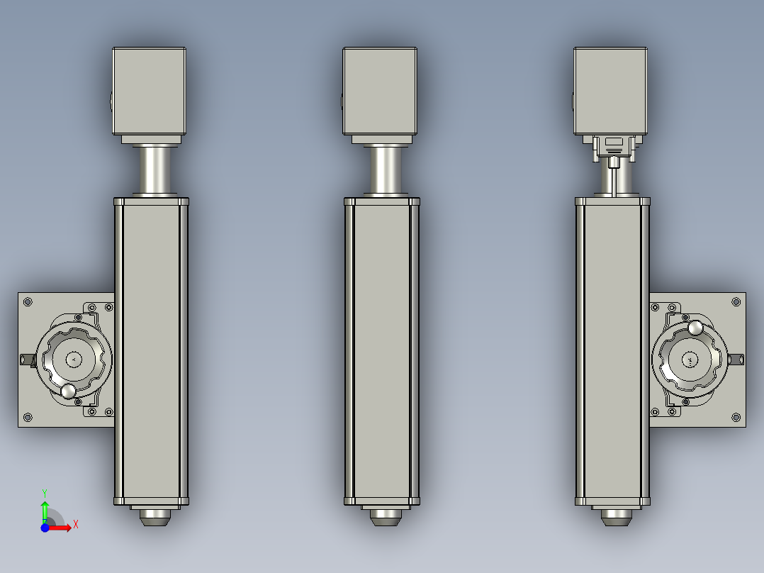 镭雕组件前视图