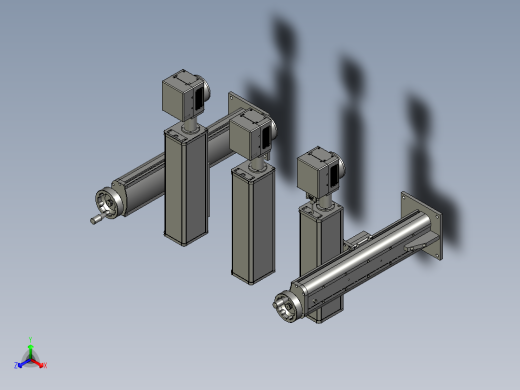 镭雕组件正等轴测缩略图