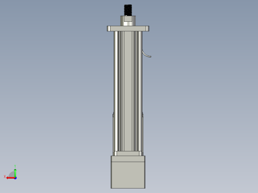 RKD075折返电动缸负载1000kg活塞型电缸伺服电动缸RKD075-100-P-750W后视缩略图