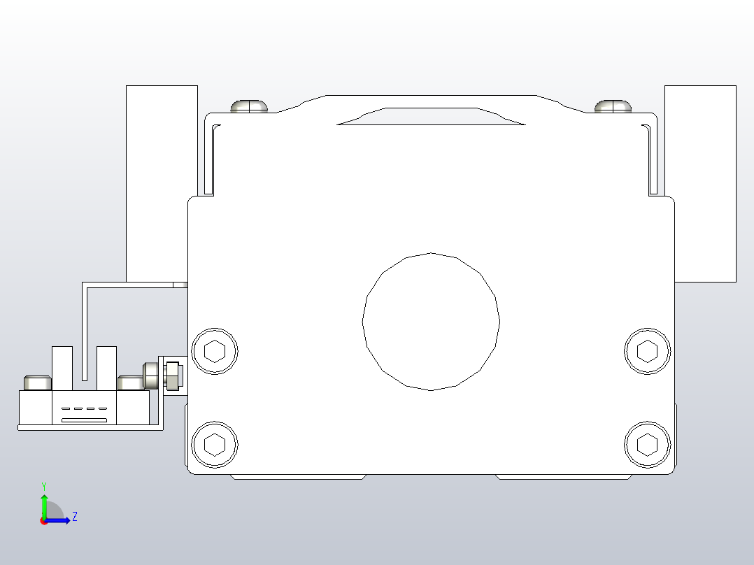 钢基模组TPA-KNR-10020C-980A1-M-F0S1-N3-D左视图
