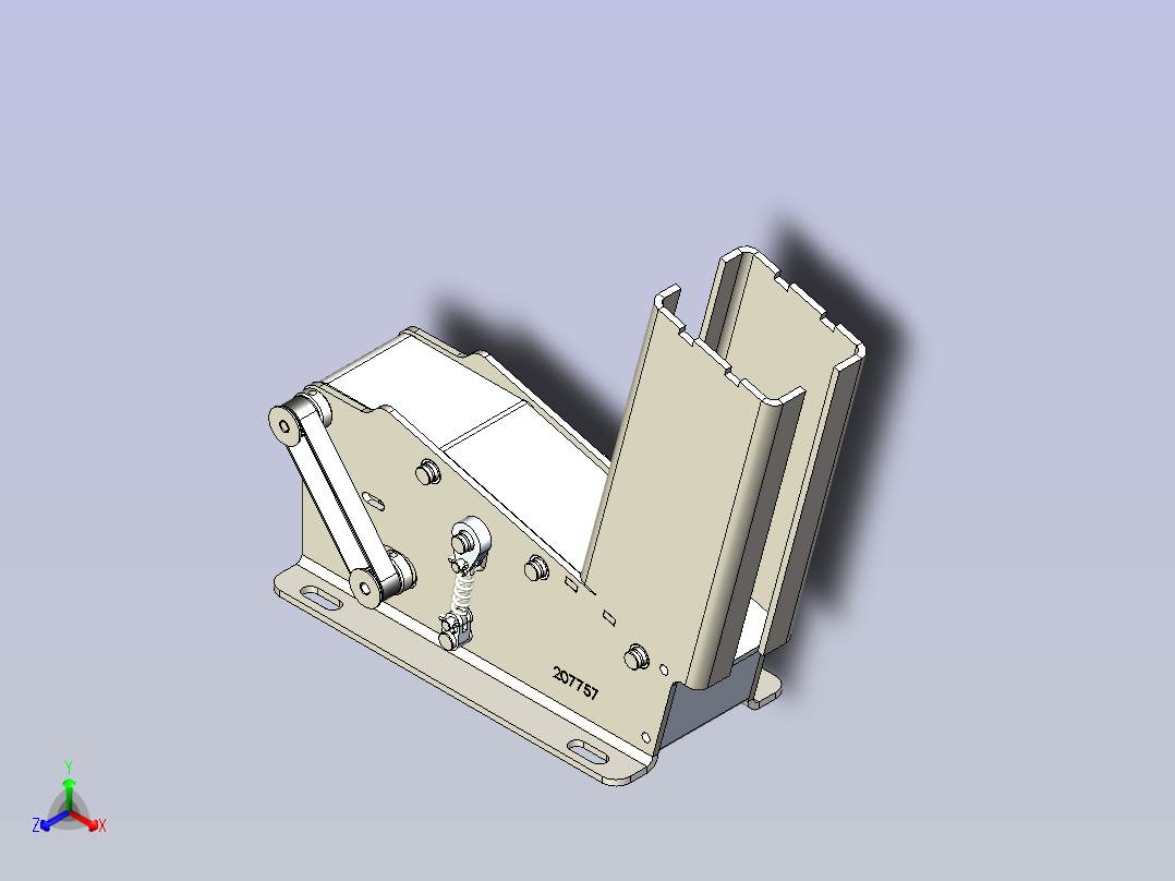 金属板抛光机主视图