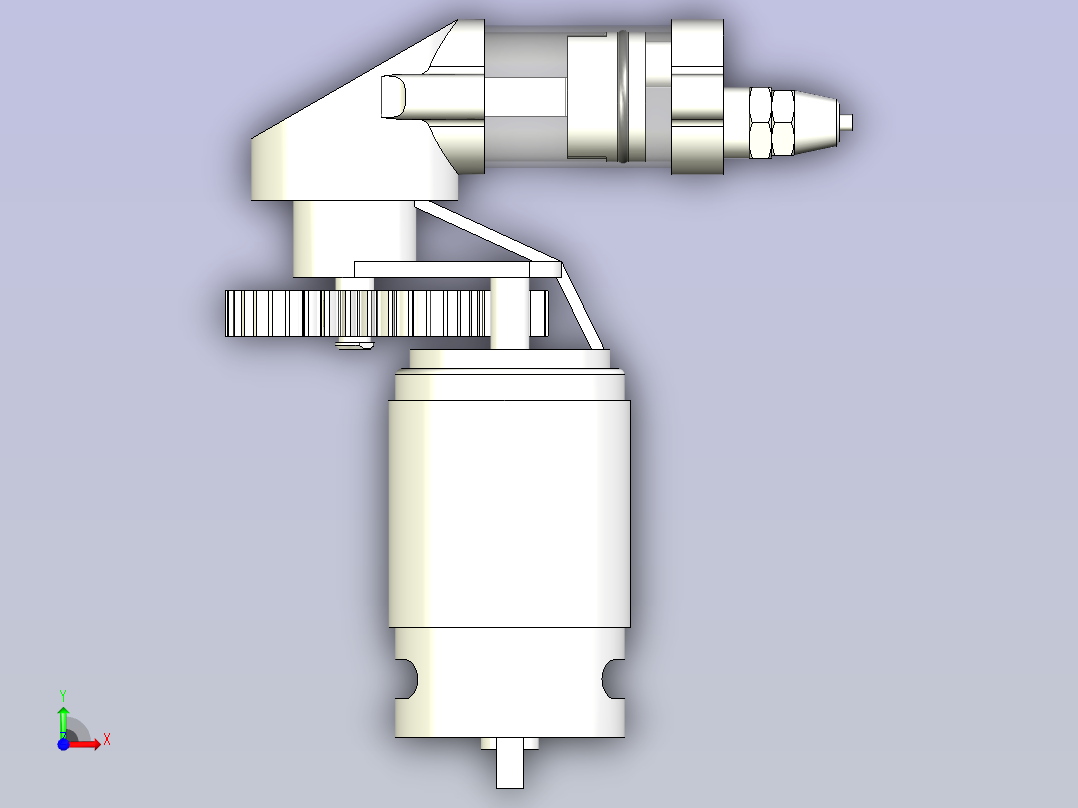 高压柱塞泵前视图