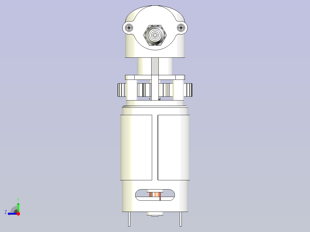高压柱塞泵右视图