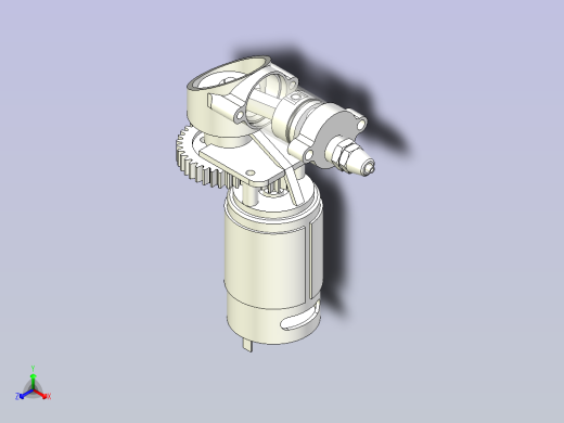 高压柱塞泵正等轴测缩略图