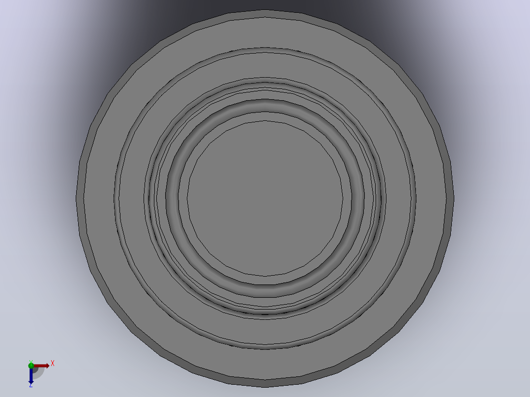 焊接式直通过滤器[DN80]俯视图