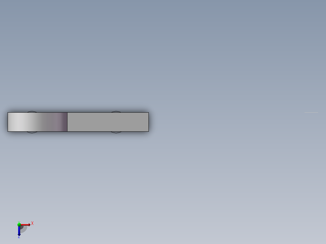 肖土兴设计的无碳小车平面图纸 dwg SLDDRW格式俯视图