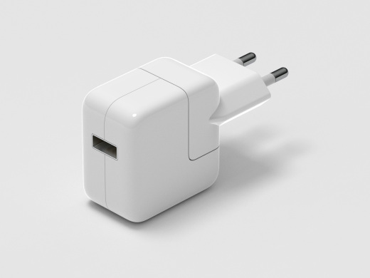苹果12W USB充电器带可拆卸插头缩略图