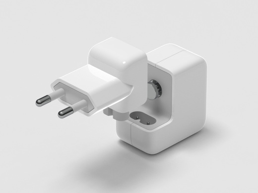 苹果12W USB充电器带可拆卸插头缩略图