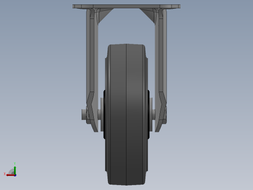 脚轮Colson-3_00508_449 COND后视缩略图