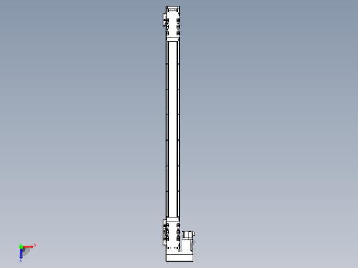 滚珠丝杠线性轴TPA-GCRS-50-1205C-L325-ML-M10-N3俯视缩略图