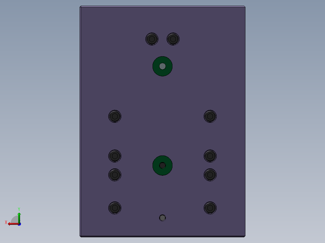 液压夹具3后视图