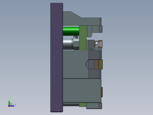 液压夹具3左视缩略图