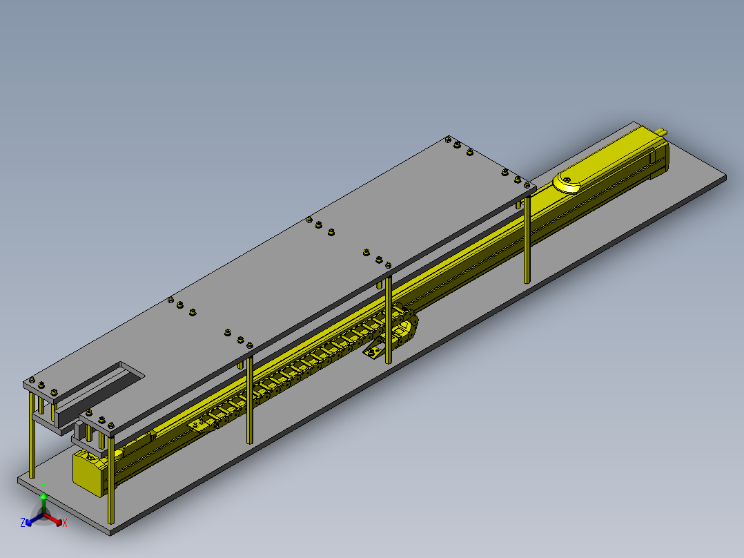 工件整列搬运正等轴测图