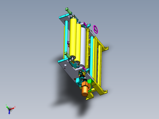 包装胶带涂布头（含工程图）sw16可编辑