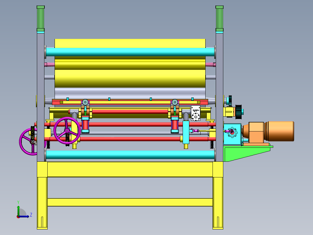 包装胶带涂布头（含工程图）sw16可编辑左视图