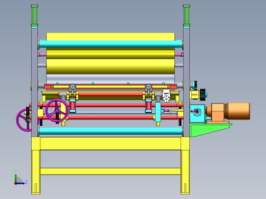 包装胶带涂布头（含工程图）sw16可编辑左视缩略图