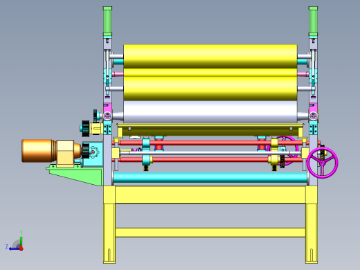 包装胶带涂布头（含工程图）sw16可编辑右视缩略图