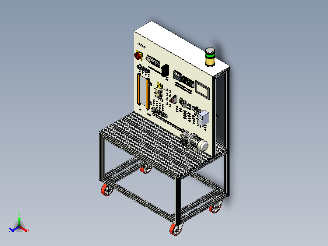 电子元器件教学桌