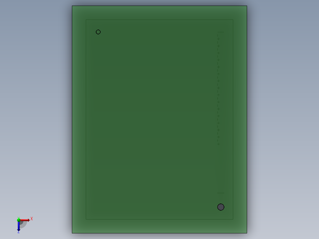 烤箱流体3D模型俯视图