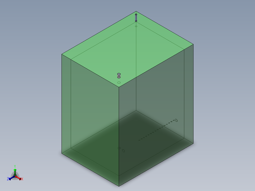 烤箱流体3D模型正等轴测图