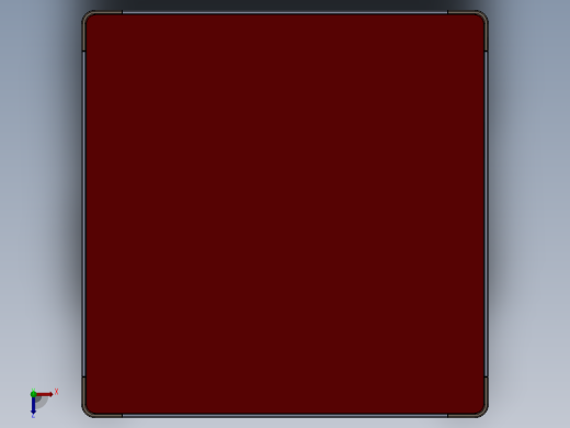 桌子3D模型俯视缩略图