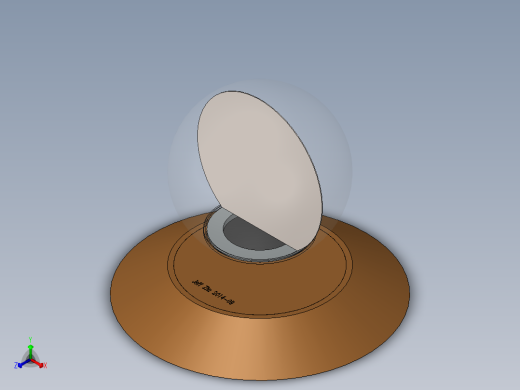 『原创』参赛_磁悬浮透明球