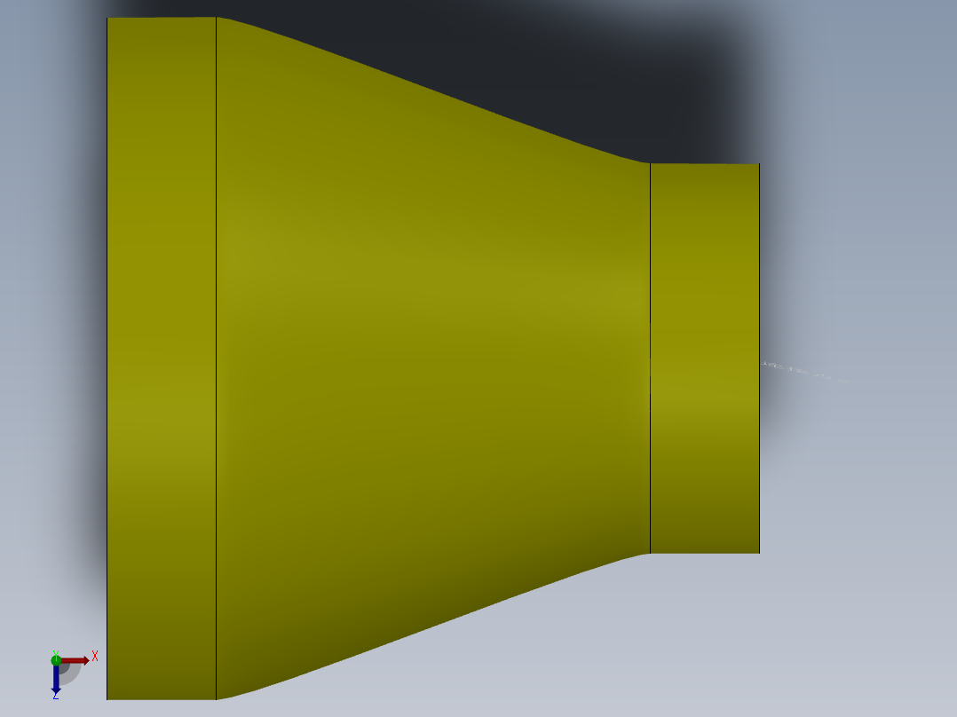 钢制同心异径接头 DN15-500俯视图