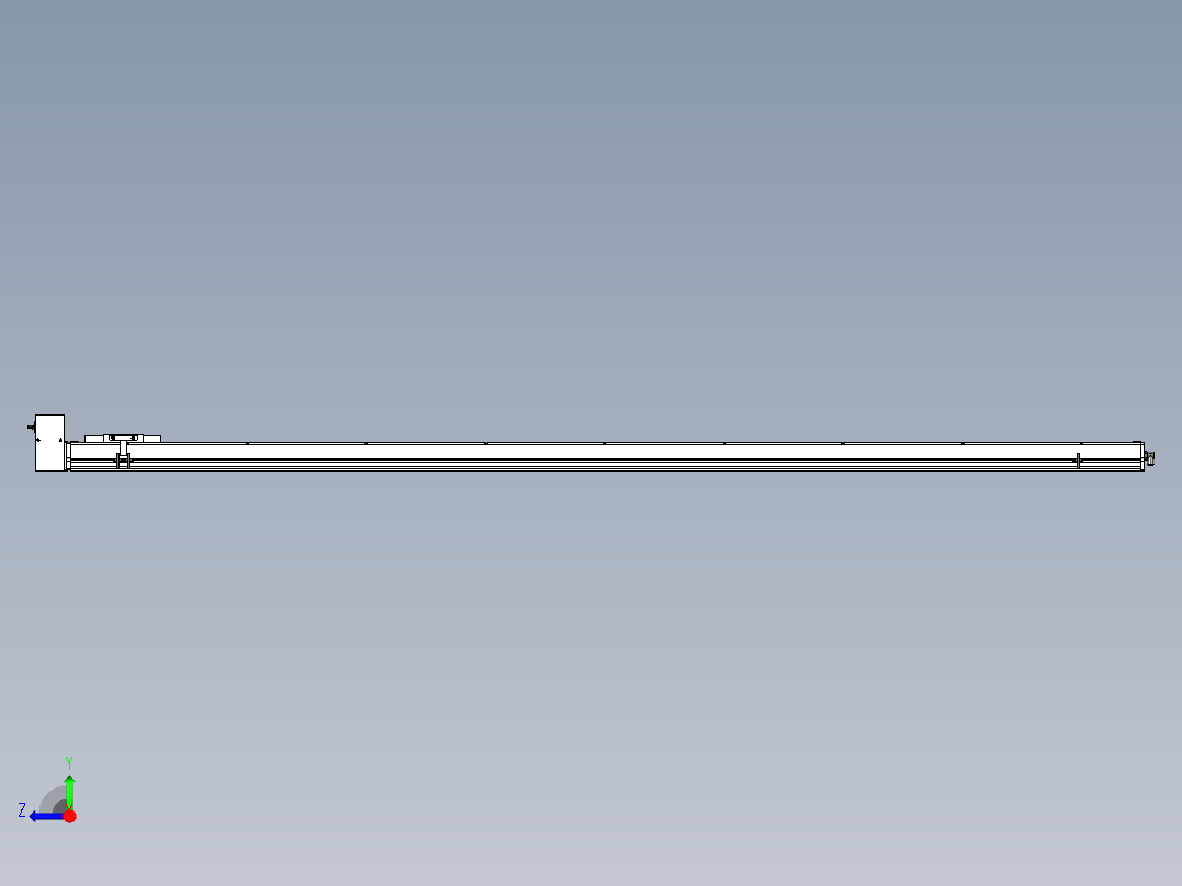 Toyo东佑达直线模组-ECB14-2400-RU右视图