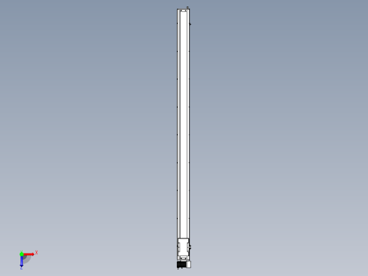 Toyo东佑达直线模组-ECB14-2400-RU俯视缩略图