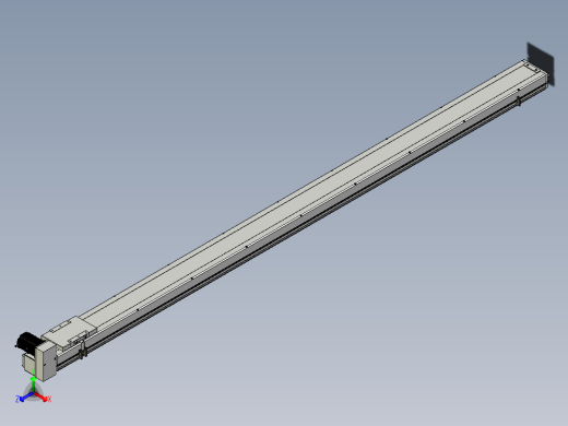 Toyo东佑达直线模组-ECB14-2400-RU正等轴测缩略图