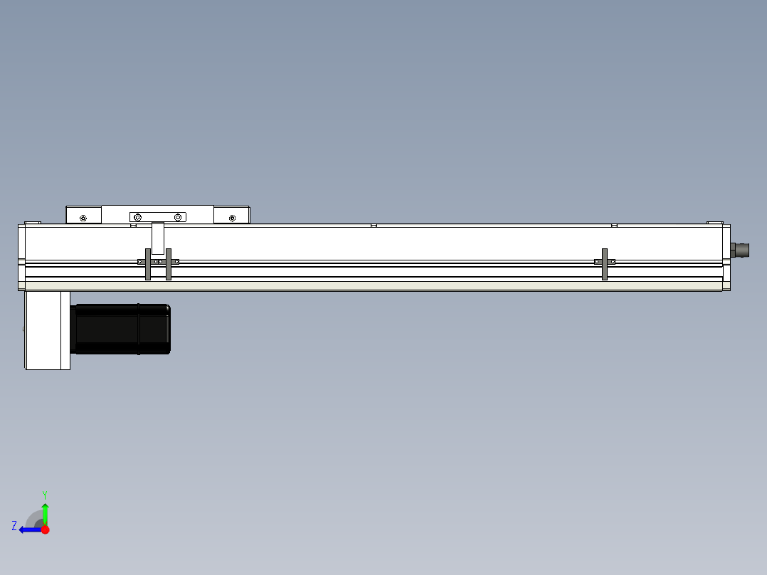 Toyo东佑达直线模组-ECH17-550-BM-400W右视图