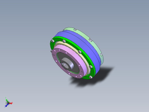 SCARA机械手3D图纸（带工程图） F605